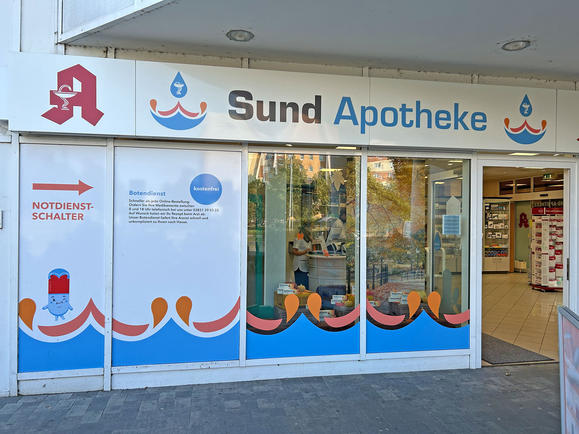 Sund Apotheke Frontansicht